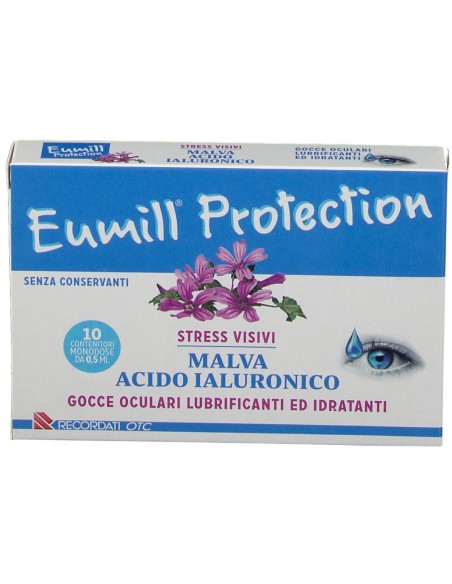 EUMILL PROTECTION GOCCE OCULARI 10 FLACONCINI MONODOSE 0,5 ML