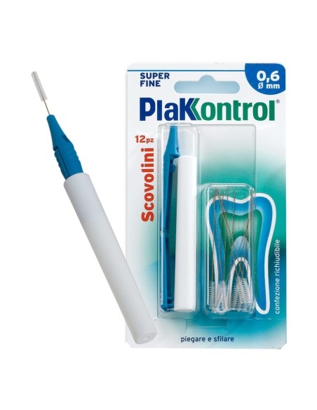 PLAKKONTROL MINIGRIP SCOVOLINO 0,6 MM 10 PEZZI