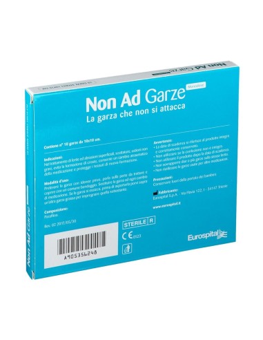 GARZA PARAFFINATA NON AD MONODOSE 10 PEZZI