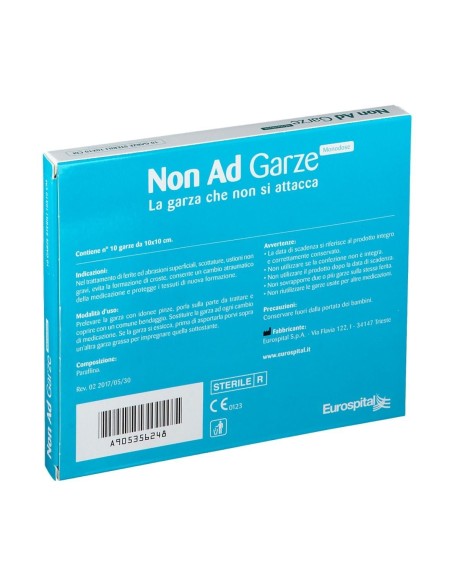 GARZA PARAFFINATA NON AD MONODOSE 10 PEZZI