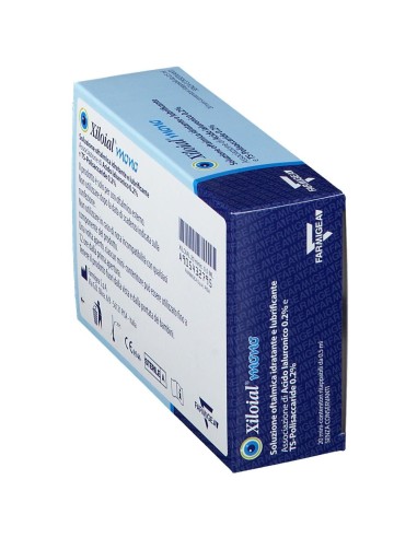 SOLUZIONE OFTALMICA IDRATANTE LUBRIFICANTE XILOIAL 20 MONODOSE DA 0,5ML