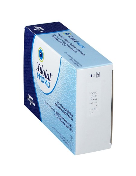 SOLUZIONE OFTALMICA IDRATANTE LUBRIFICANTE XILOIAL 20 MONODOSE DA 0,5ML