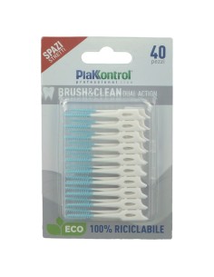 PLAKKONTROL BRUSH & CLEAN SCOVOLINI SPAZI STRETTI 40 PEZZI