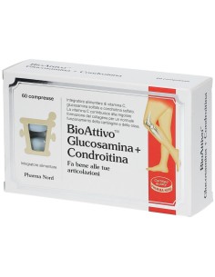 BIOATTIVO GLUCOSAMINA + CONDROITINA 60 COMPRESSE