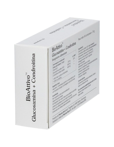 BIOATTIVO GLUCOSAMINA + CONDROITINA 60 COMPRESSE