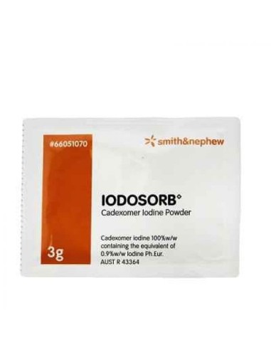 IODOSORB GRANULI MEDICAZIONE 7 BUSTE 3 G