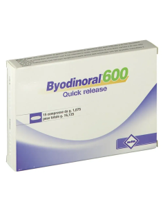 BYODINORAL 600 15 COMPRESSE
