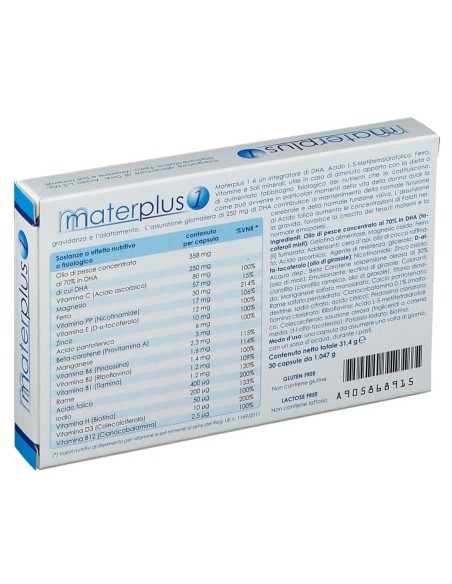 MATERPLUS 1 30 CAPSULE 1,47 G
