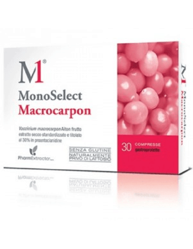MONOSELECT MACROCARPON 30 COMPRESSE GASTROPROTETTE