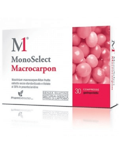 MONOSELECT MACROCARPON 30 COMPRESSE GASTROPROTETTE