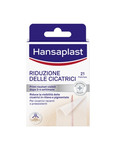 CEROTTO RIDUZIONE CICATRICI HANSAPLAST MED 21 PEZZI