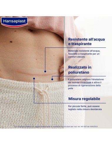 CEROTTO RIDUZIONE CICATRICI HANSAPLAST MED 21 PEZZI