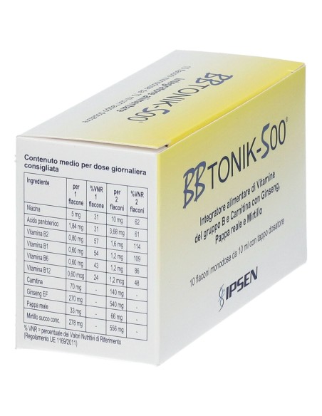 BBTONIK 500 10 FLACONI 10 ML
