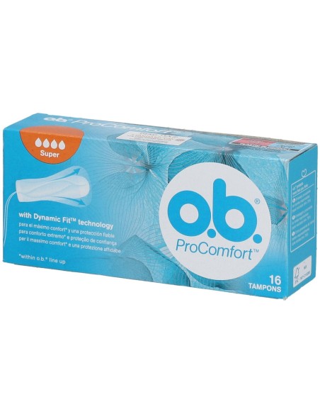 OB SUPER PRO COMFORT TAMPONI 16 PEZZI