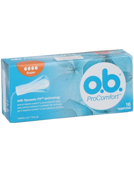 OB SUPER PRO COMFORT TAMPONI 16 PEZZI