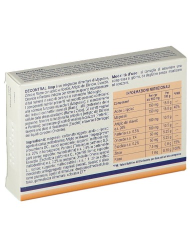 DECONTRAL 20 COMPRESSE