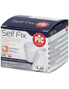 BENDA ELASTICA AUTOADESIVA PIC SELF FIX 4X400 CM FUSTELLA