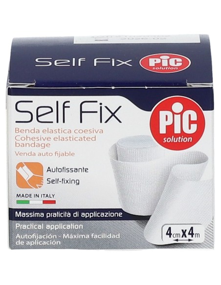 BENDA ELASTICA AUTOADESIVA PIC SELF FIX 4X400 CM FUSTELLA