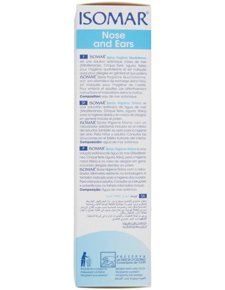 SOLUZIONE ACQUA DI MARE ISOMAR SPRAY IGIENE QUOTIDIANA 100 ML