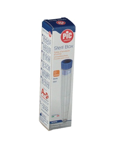 PROVETTA PIC PER ANALISI URINE 12 ML TAPPO A PRESSIONE
