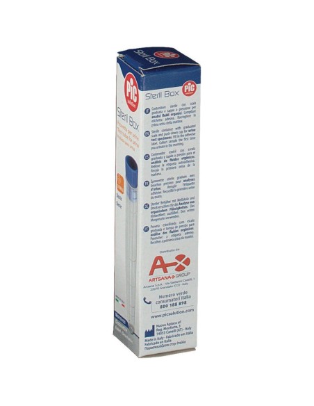 PROVETTA PIC PER ANALISI URINE 12 ML TAPPO A PRESSIONE
