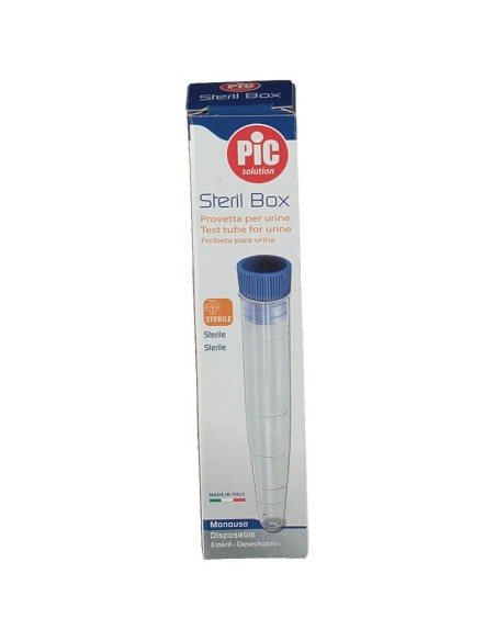PROVETTA PIC PER ANALISI URINE 12 ML TAPPO A PRESSIONE