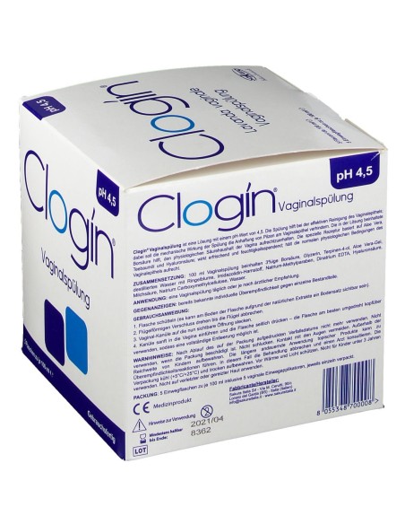 CLOGIN LAVANDA VAGINALE 5 FLACONI DA 100 ML + 5 CANNULE VAGINALI MONOUSO