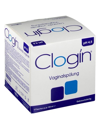 CLOGIN LAVANDA VAGINALE 5 FLACONI DA 100 ML + 5 CANNULE VAGINALI MONOUSO
