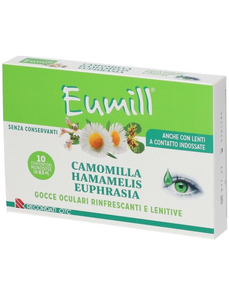 EUMILL GOCCE OCULARI 10 FLACONCINI MONODOSE 0,5 ML