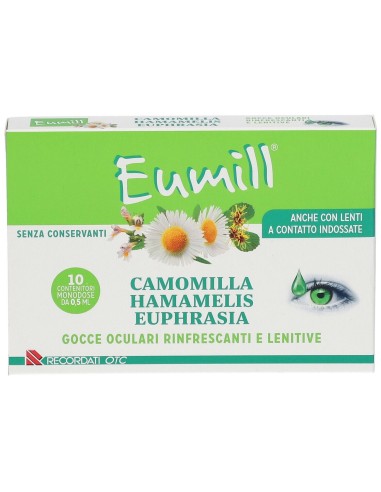 EUMILL GOCCE OCULARI 10 FLACONCINI MONODOSE 0,5 ML