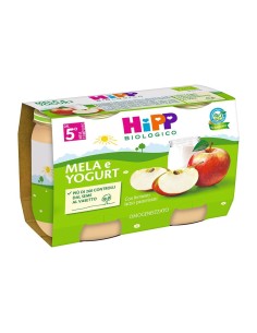HIPP BIO HIPP BIO OMOGENEIZZATO MELA YOGURT 2X125 G